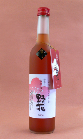 良熟梅酒「野花（のきょう）」日本酒仕込 500ml - 鳥取目玉屋本舗